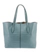 Tod's Embossed Leather Tote