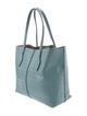 Tod's Embossed Leather Tote
