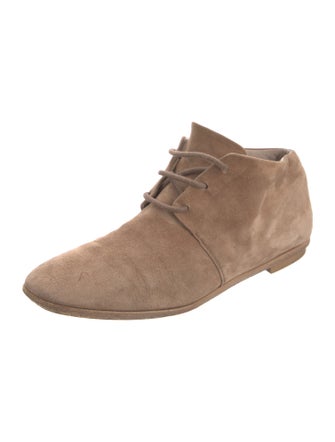 Tod's Suede Lace-Up Boots