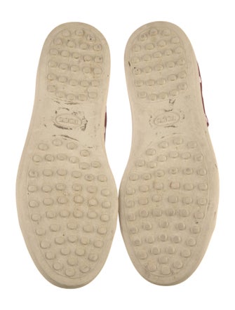 Tod's Suede Polka Dot Print Sneakers