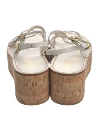 Tod's Leather Slingback Sandals