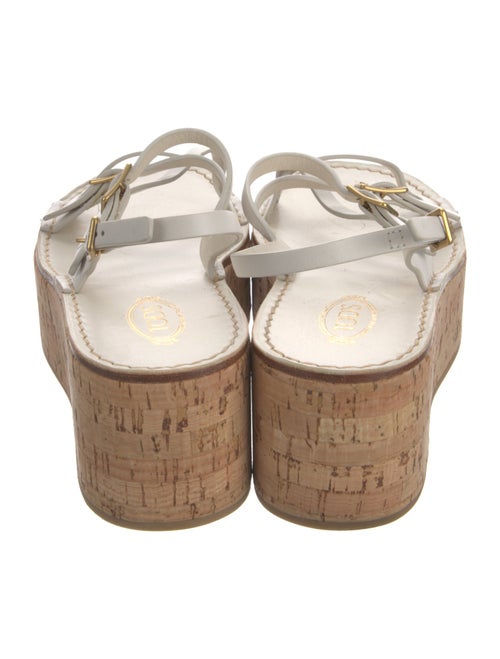 Tod's Leather Slingback Sandals