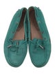 Tod's Suede Whipstitch Trim Moccasins