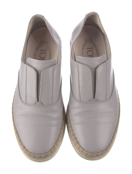 Tod's Leather Espadrilles
