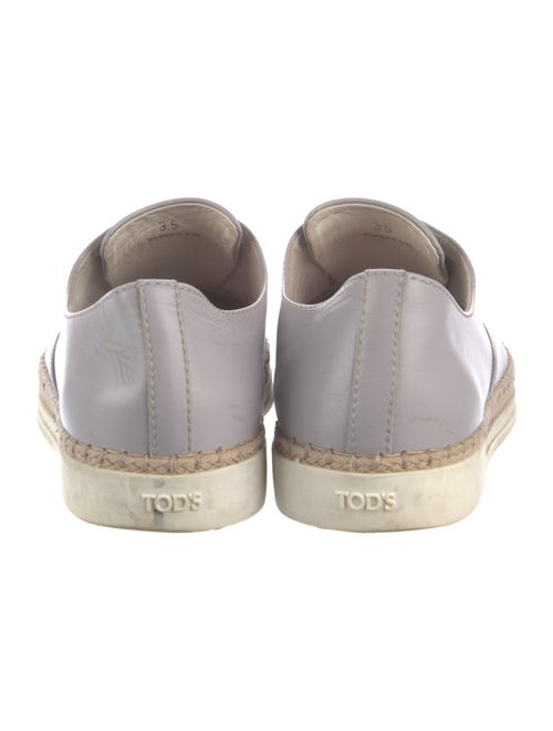 Tod's Leather Espadrilles