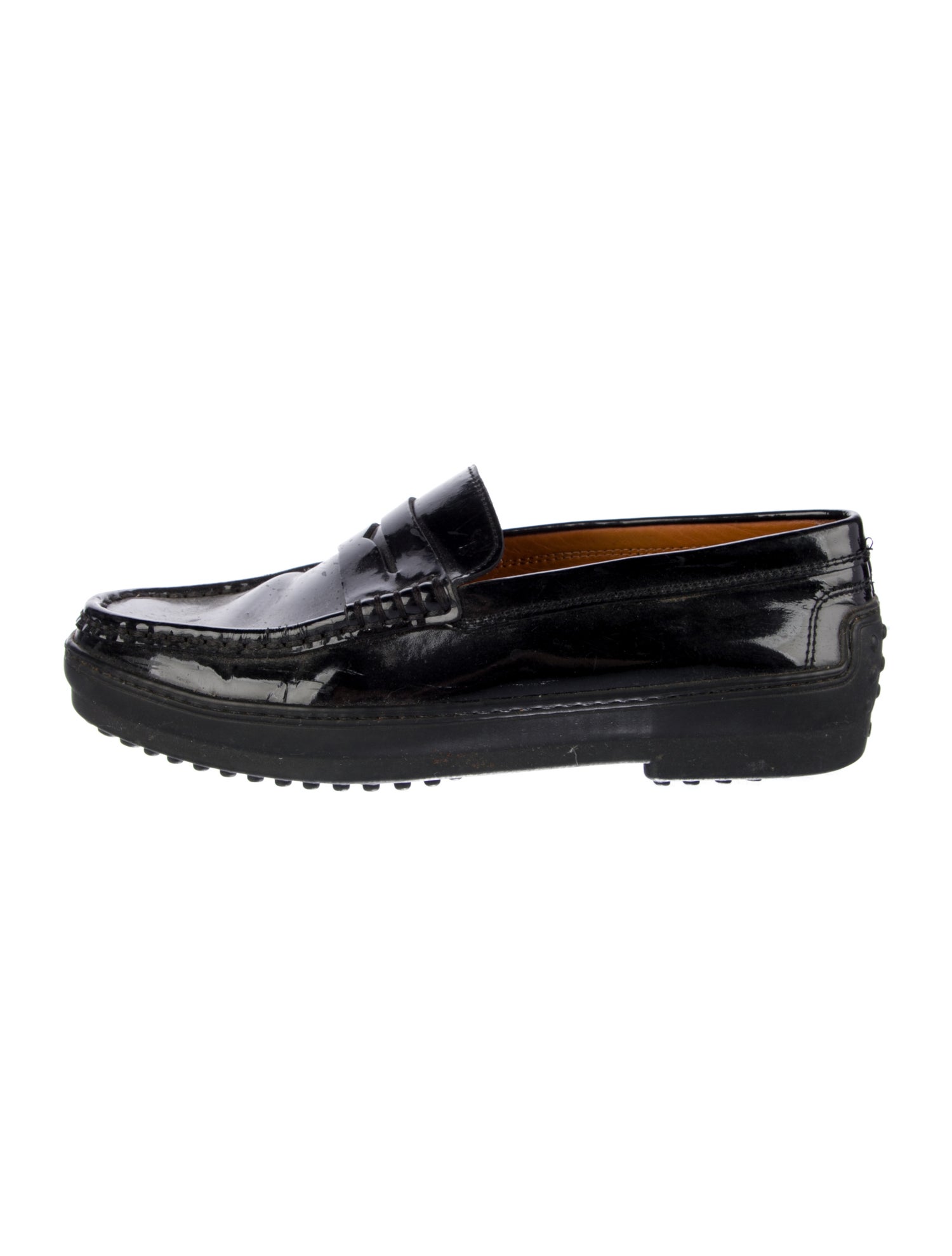 Tod's Patent Leather Loafers