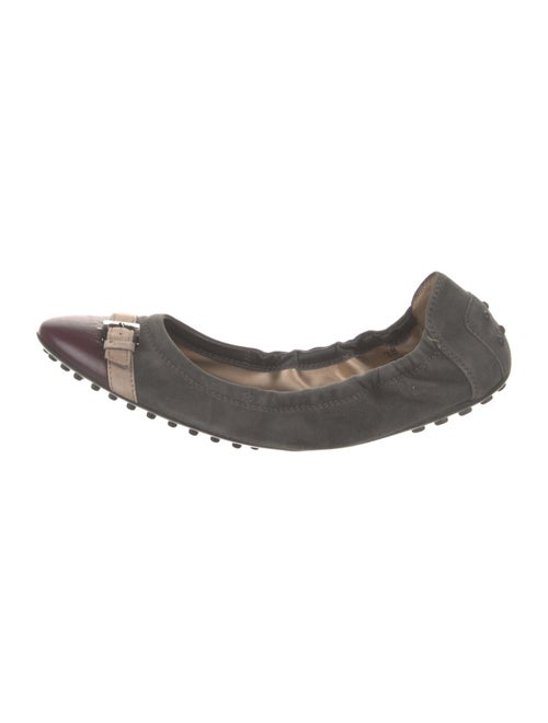 Tod's Suede Ballet Flats
