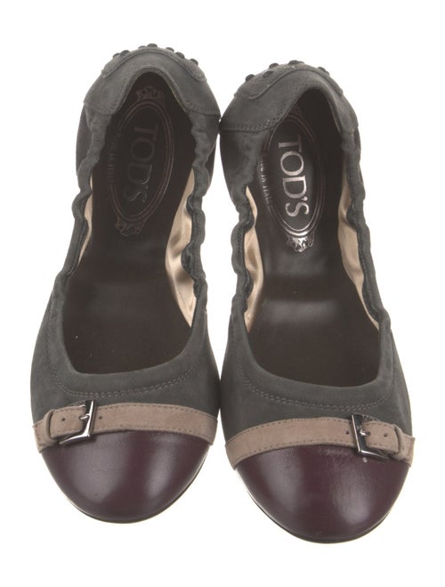 Tod's Suede Ballet Flats