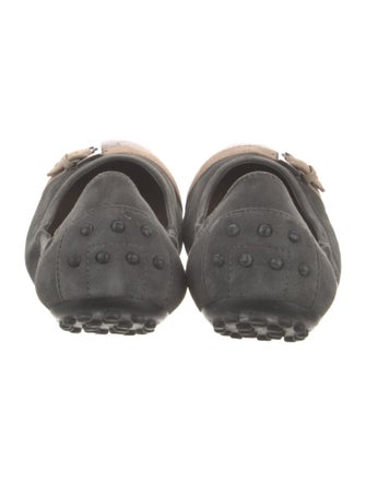 Tod's Suede Ballet Flats