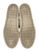 Tod's Leather Fringe Trim Accent Sneakers