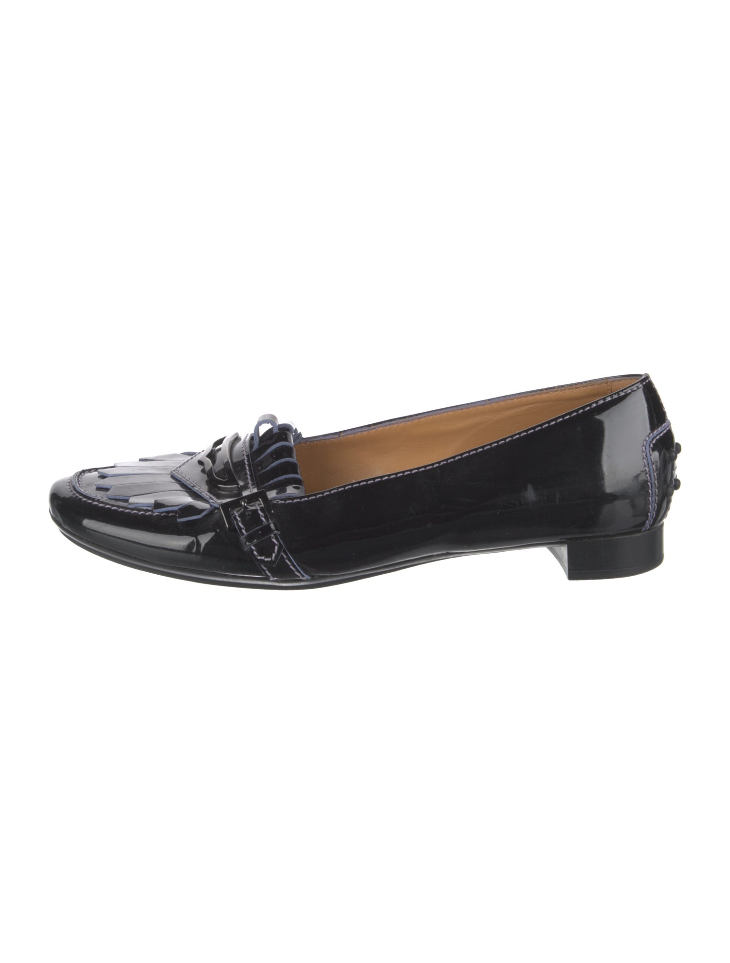 Tod's Patent Leather Loafers