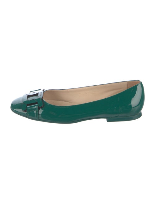Tod's Patent Leather Ballet Flats