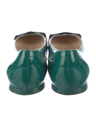 Tod's Patent Leather Ballet Flats