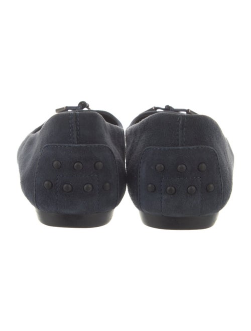 Tod's Suede Studded Accents Flats