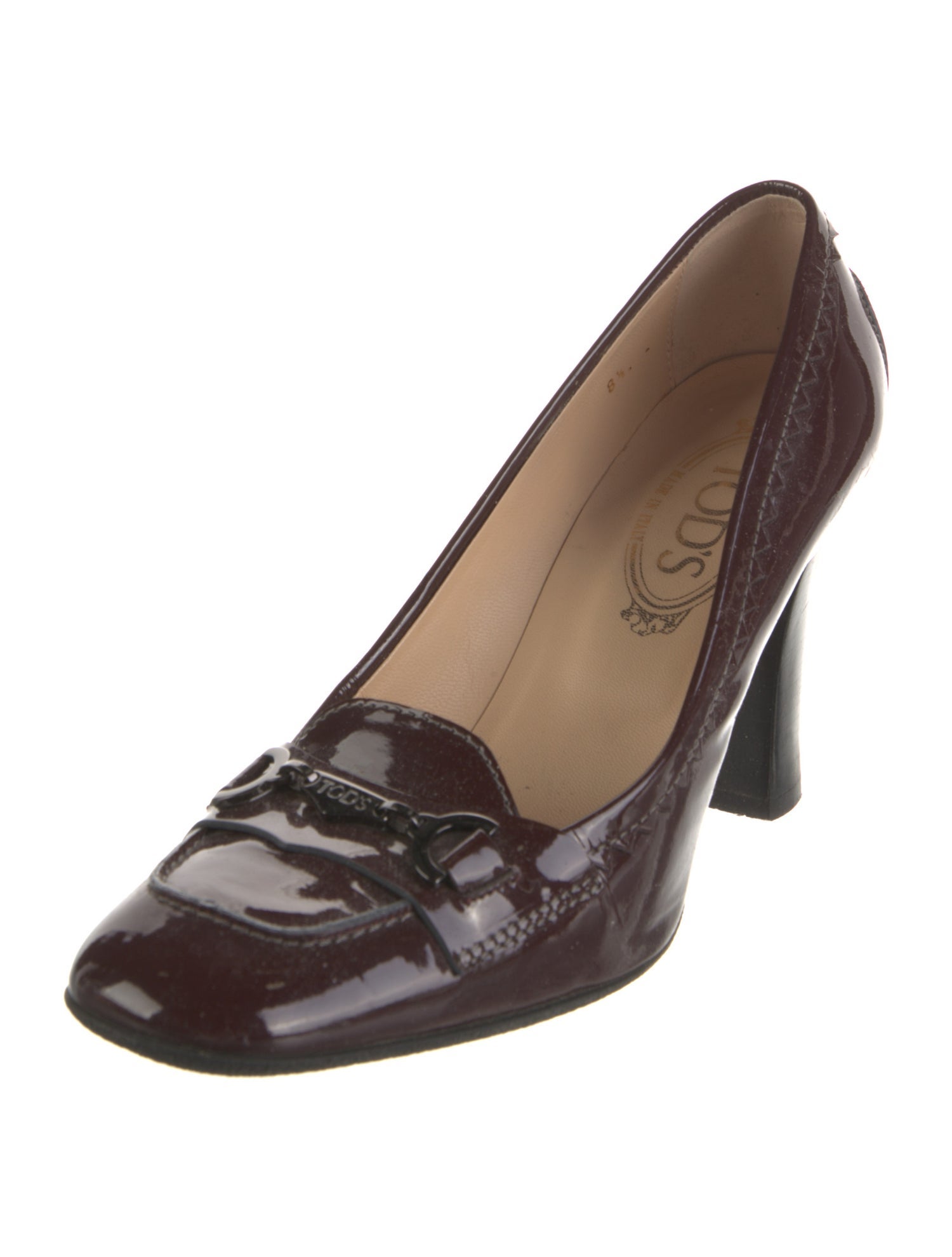 Tod's Patent Leather Pumps