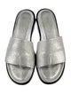 Tod's Leather Sequin Embellishments Slides