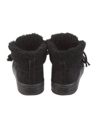 Tod's Suede Printed Lace-Up Boots