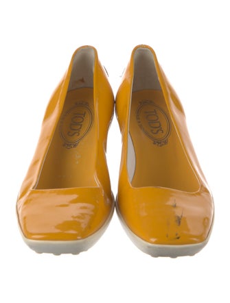 Tod's Patent Leather Ballet Flats