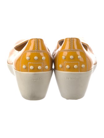 Tod's Patent Leather Ballet Flats