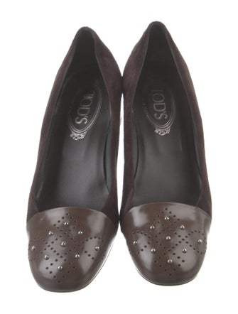 Tod's Suede Pumps