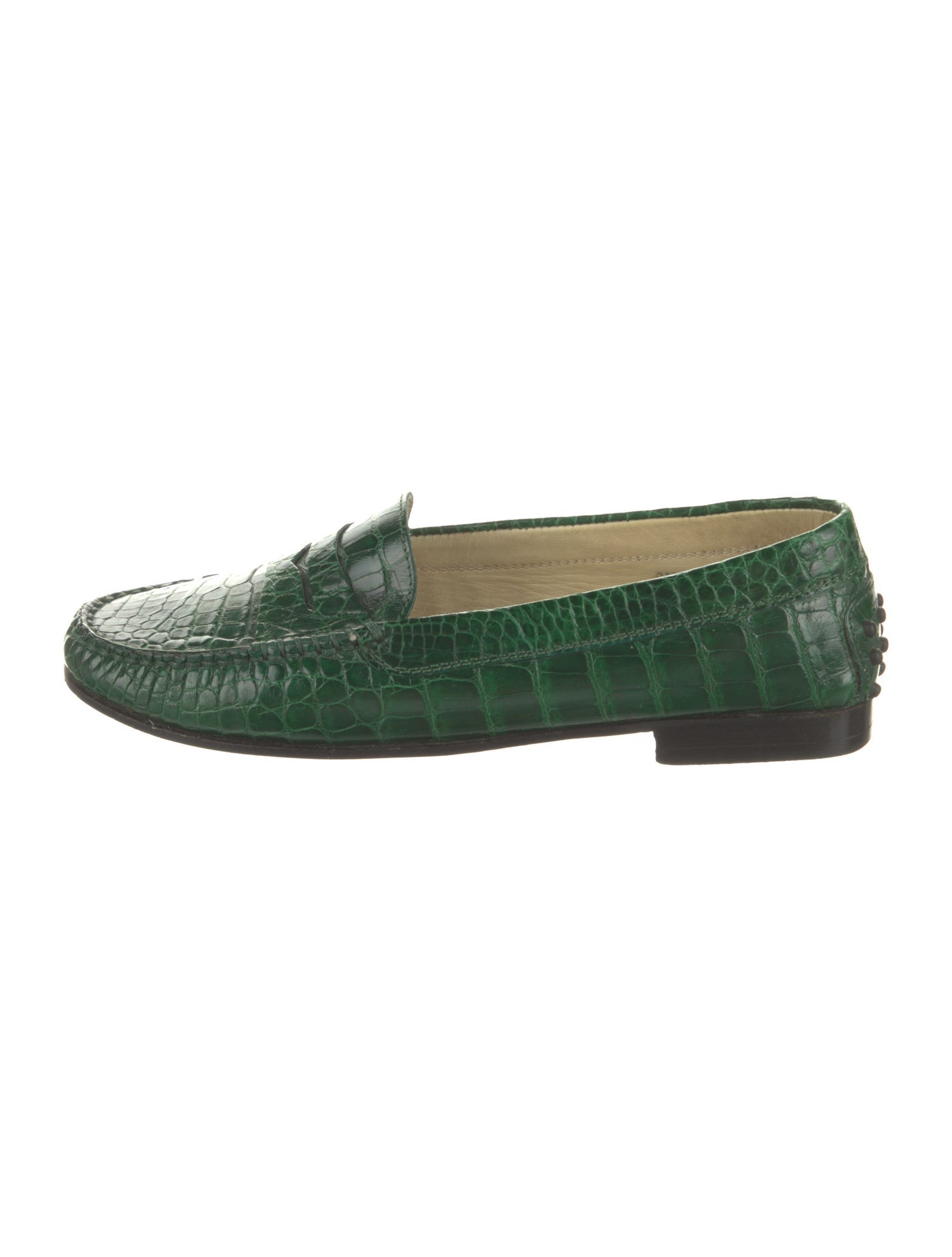 Tod's Crocodile Loafers