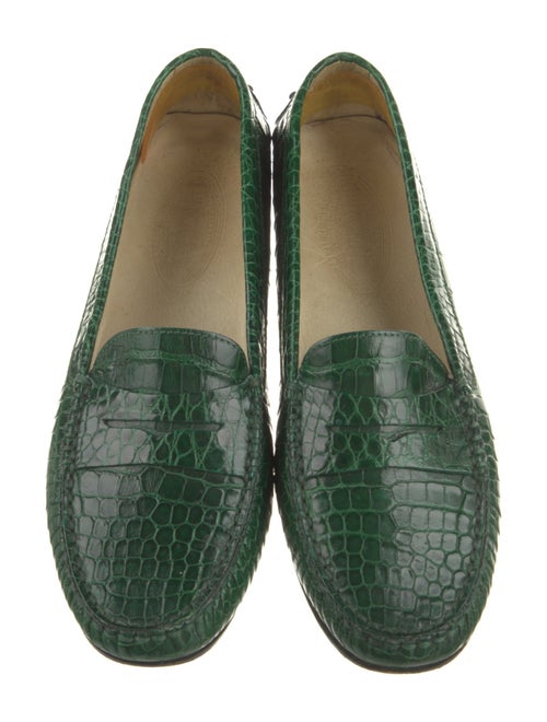 Tod's Crocodile Loafers