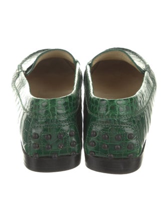 Tod's Crocodile Loafers