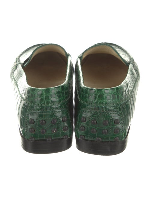 Tod's Crocodile Loafers