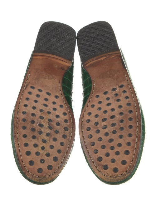 Tod's Crocodile Loafers