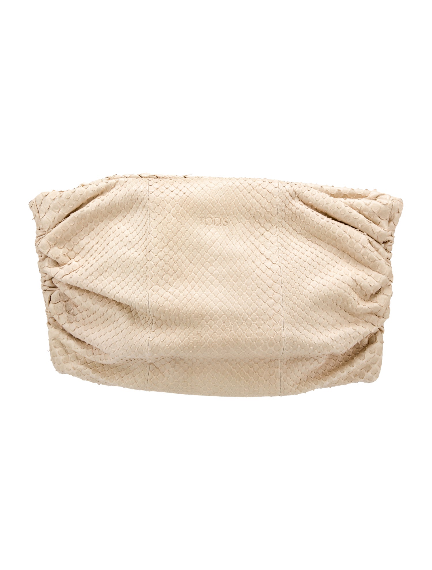 Tod's Snakeskin Clutch