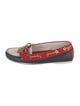 Tod's Leather Printed Moccasins
