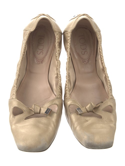 Tod's Leather Ballet Flats