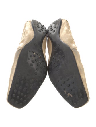 Tod's Leather Ballet Flats