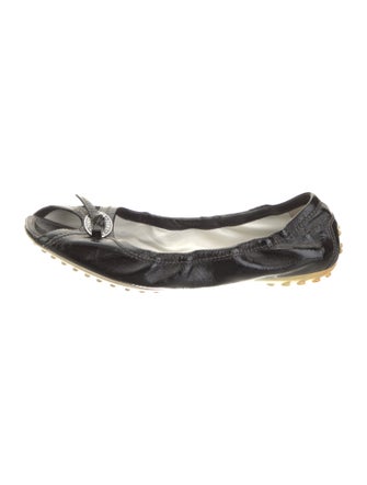 Tod's Patent Leather Ballet Flats