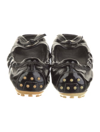 Tod's Patent Leather Ballet Flats