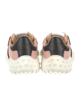 Tod's Mesh Colorblock Pattern Sneakers