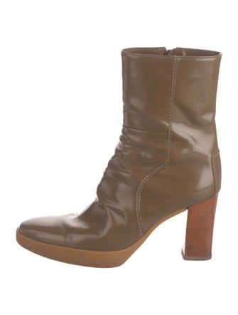 Tod's Leather Combat Boots