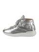 Tod's Leather Fringe Trim Accent Sneakers