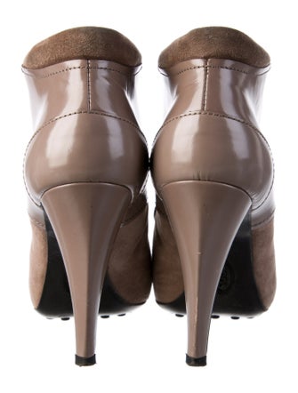 Tod's Suede Lace-Up Boots