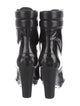 Tod's Patent Leather Lace-Up Boots