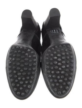 Tod's Patent Leather Lace-Up Boots