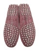 Tod's Suede Crystal Embellishments Loafers