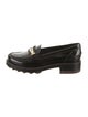 Tod's Leather Whipstitch Trim Loafers