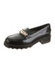 Tod's Leather Whipstitch Trim Loafers