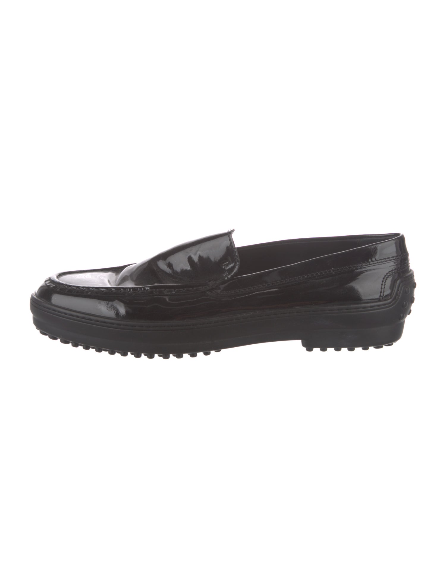 Tod's Patent Leather Loafers