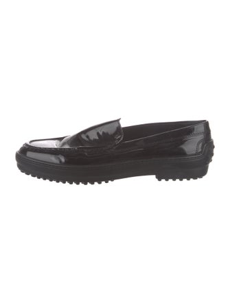 Tod's Patent Leather Loafers
