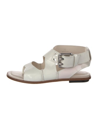 Tod's Patent Leather Slingback Sandals