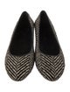 Tod's Ponyhair Tweed Pattern Flats