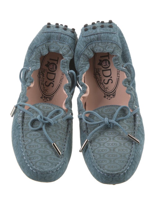 TOD'S HAPPY MOMENTS by ALBER ELBAZ Suede Ballet Flats