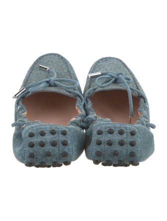 TOD'S HAPPY MOMENTS by ALBER ELBAZ Suede Ballet Flats